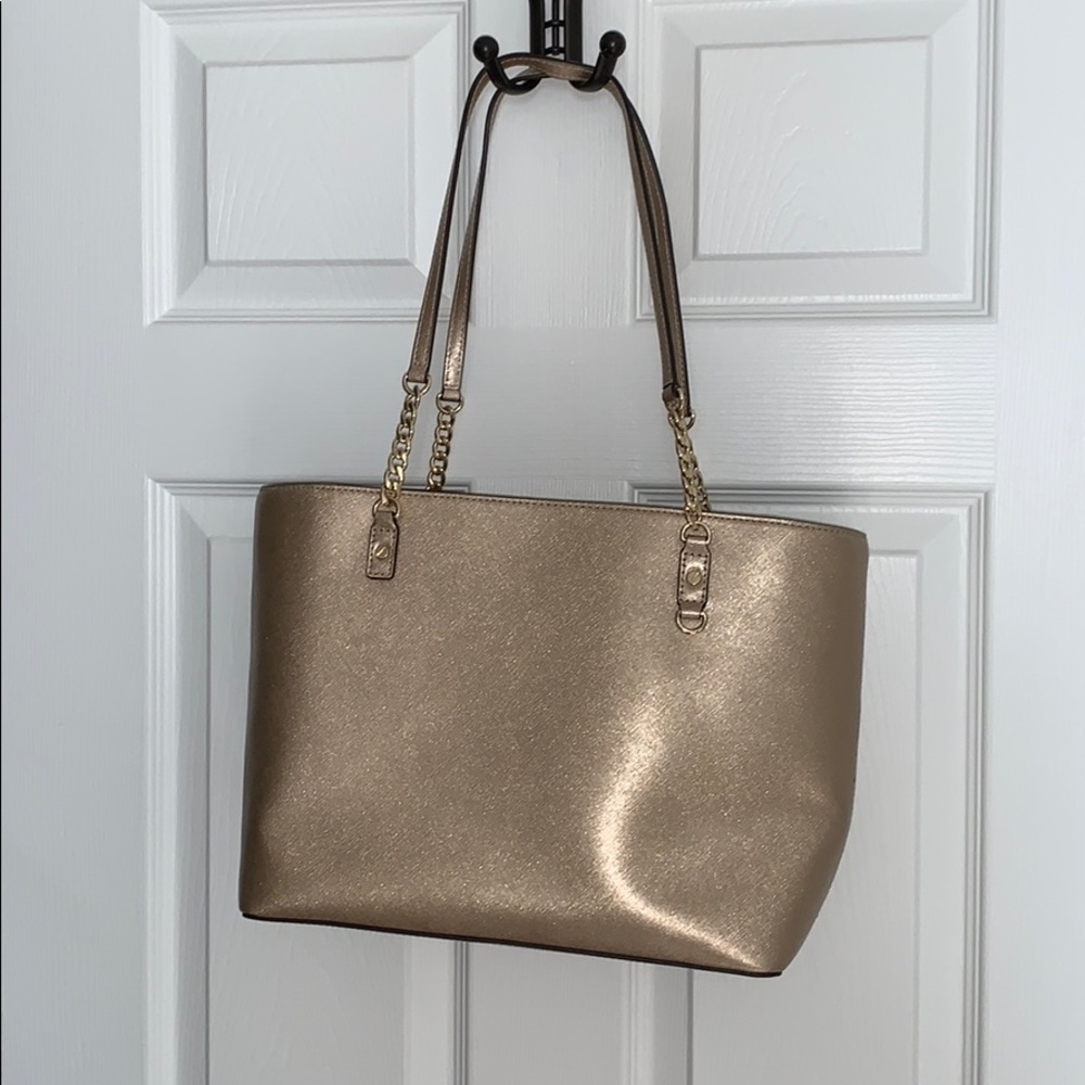Gold Michael Kors Bag